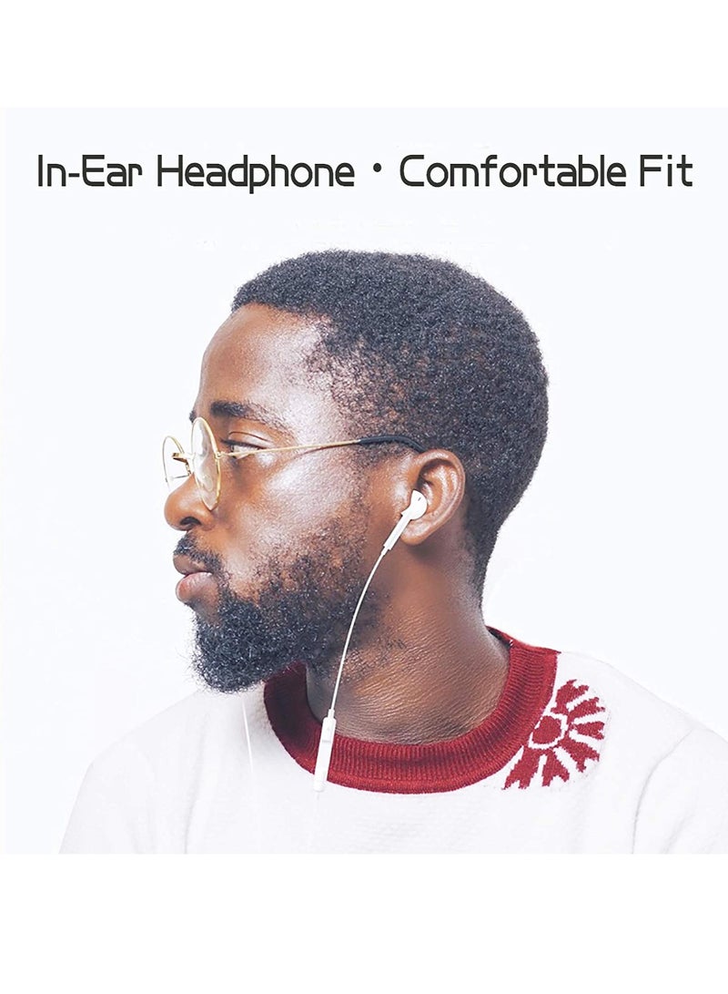 Earbuds Headphones Wired Earphones with Microphone and Volume Control Compatible with I phone - Image 5