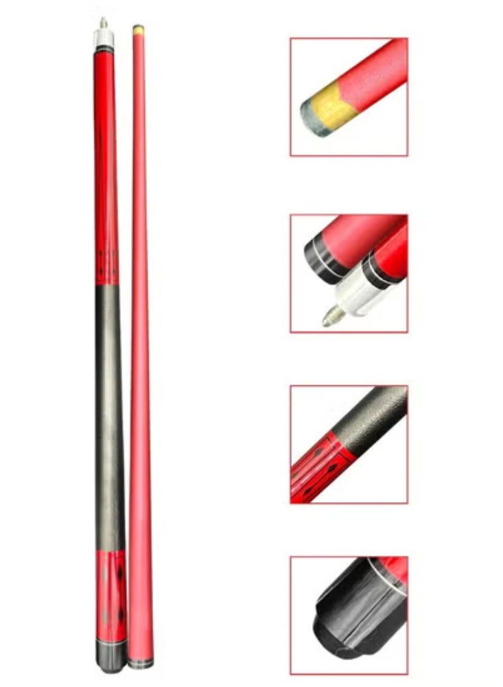 Spall Professional Snooker Pool Cue Stick 2 Pieces Fiberglass Graphite Composite Snooker Pool Cue Sticks Lightweight Material Ideal For Professionals And Beginners BULLET POINTS - Image 1