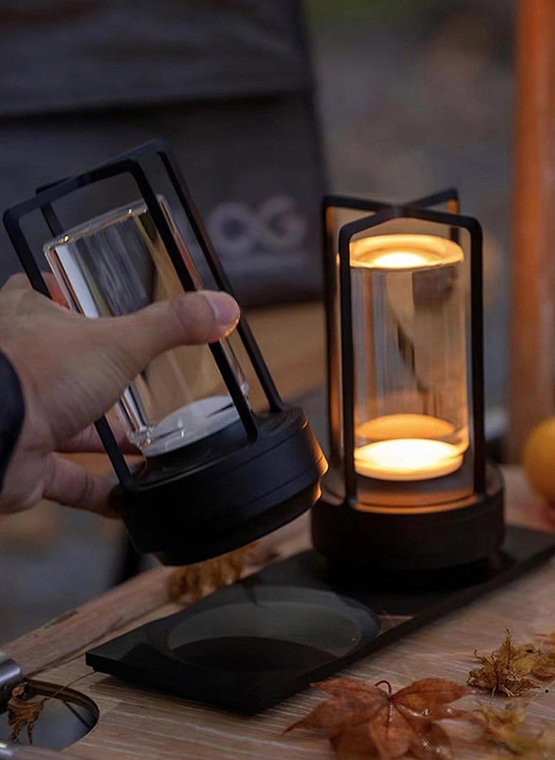 Onelight LED Rechargeable Desk Lamp Atmosphere Light, Cross Desk Lamp Night Light, Infinite 3-Tone Lighting - Image 5