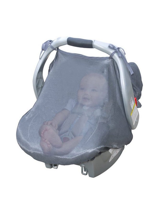 Jolly Jumper Solarsafe Cover for Car Seats - Mesh Net Protects Baby from UV Rays