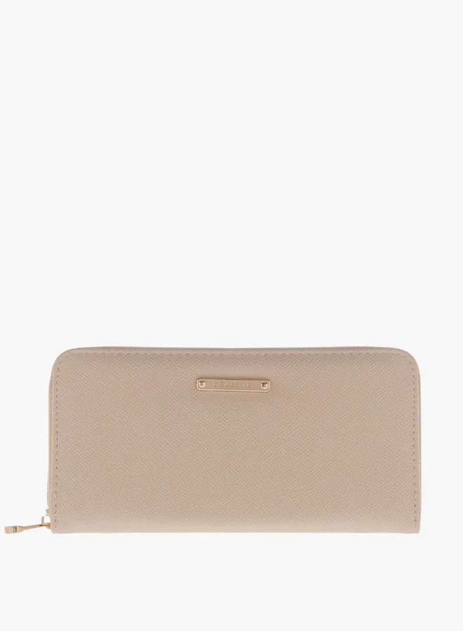 سيليست Textured Zip Around Wallet