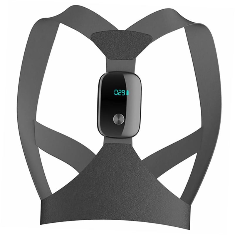 Smart Posture Corrector Back Brace With Shoulder Support For Adults Black - Image 2