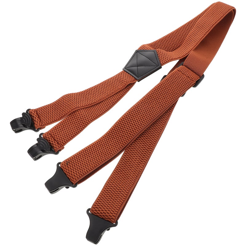 Unisex Suspender Pants Suspender Elastic Suspender Stretch Suspender Men Suspender Belt Adjustable Pants Strap With Clips For Party Festival - Image 1
