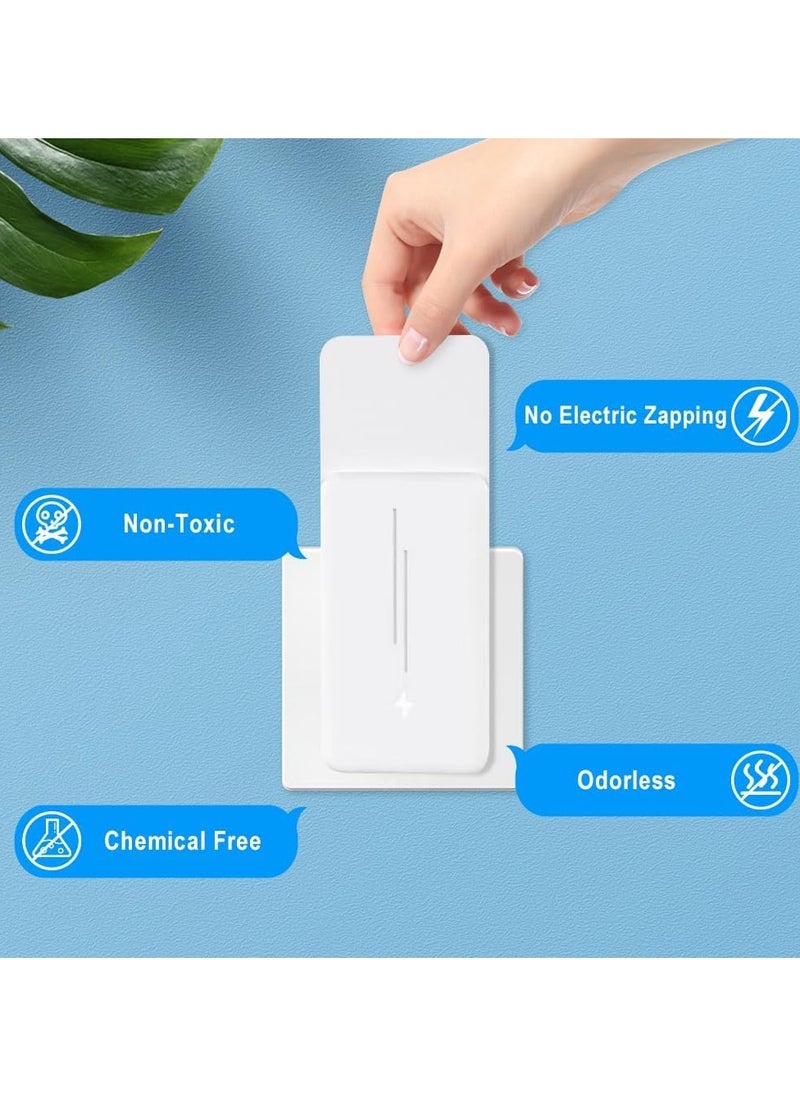 Plug-in Mosquito Killer, Indoor Flying Insect Trap for Flies, Fruit Flies, Gnats, UV Attractant Catcher & with Adjustable Brightness Night Light, 2 Device + 10 Pcs Cards (White) - pzsku/Z5304E46508CD21A454C7Z/45/_/1736415375/7fdec0cf-c202-462e-b329-4b770977570b