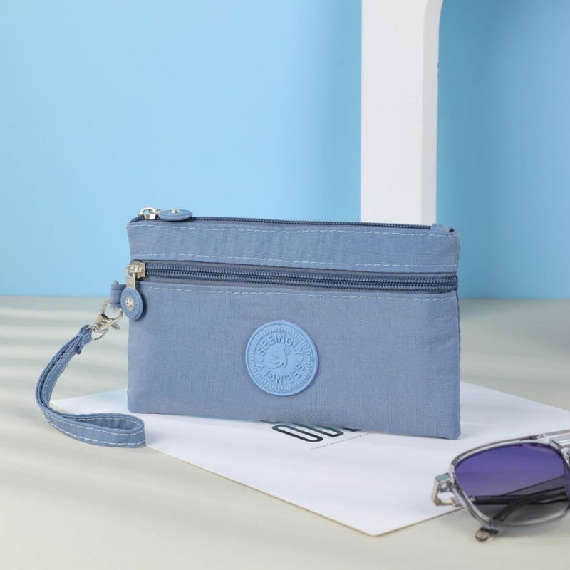 Mobile Phone Bag Gift Simple Zipper Key Coin Purse Nylon Mobile Phone Bag - Image 2
