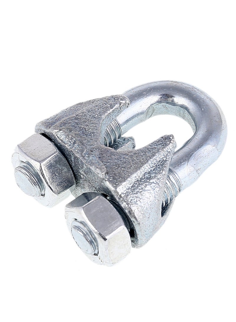 BMB tools Wire Rope Clip - Wire Rope Cable Clamp with Electroplated Surface, U-Bolt Saddle, and Hex Nuts - for Rigging, Lifting, Anchoring, Hoisting, Marine Use, and Cable Railing Applications - Image 1
