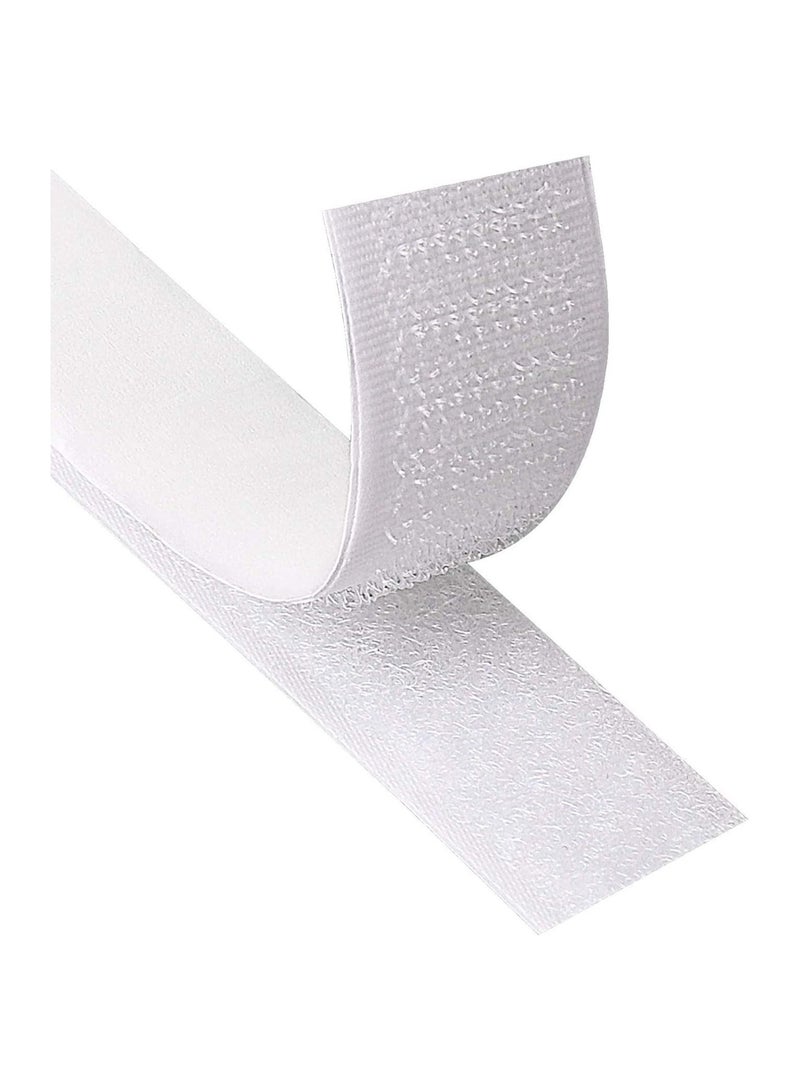 SOD 2-Piece Velcro Hook and Loop Strip White - Image 2
