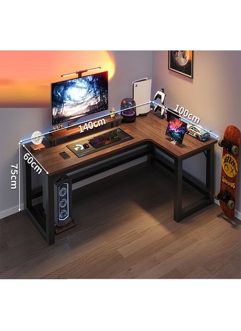 Computer and Multifunction Table Home Office Workstation 140X100 cm (Right Corner)