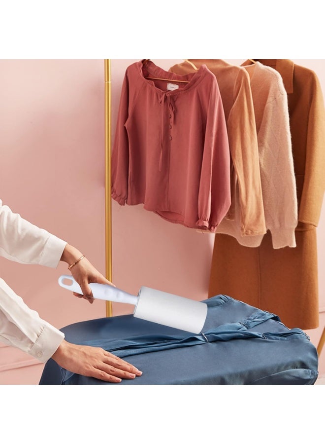 Meetion Lint Roller Remover Hair Kit,Extra Sticky Reusable Pet Hair Removal,for Dog & Cat Hair Remover,Clothing,Carpets,Bed,Car, (6 Rolls-2 Upgraded Handles),5 * 5 * 21.5cm - Image 2