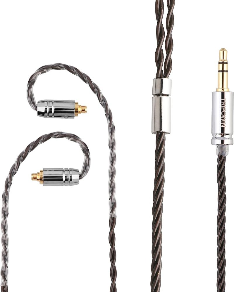 Linsoul Tripowin Mirage IEM Cable,30AWG OCC 4N HiFi IEM Upgrade Replacement Cable, with 3.5mm Audio Jack for in-Ear Monitor Audiophile Musician (MMCX) - Image 5