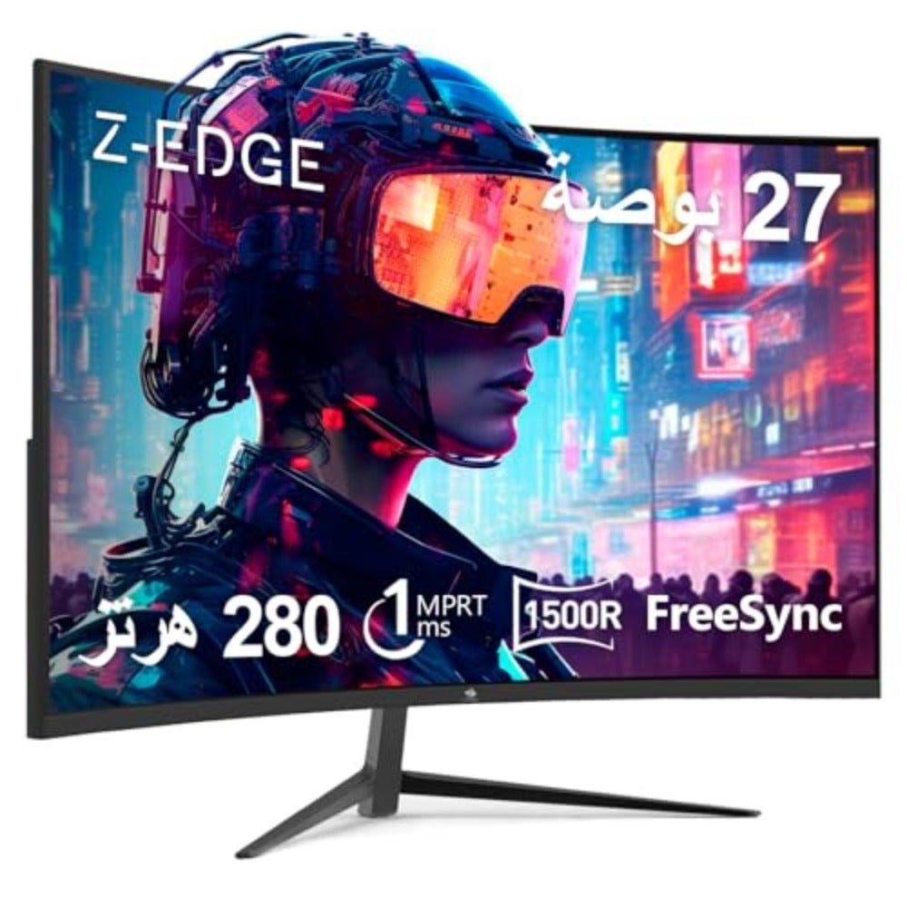 جينيريك شاشة ألعاب منحنية جينيريك UG27p 27 بوصة 1500R