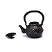 Cutemini Dollhouse Miniature Vivid Teapot Tea Kettle 112 Scale Kitchen Copper Model Artificial House Decoration Food Ornament Accessories Black - Image 2
