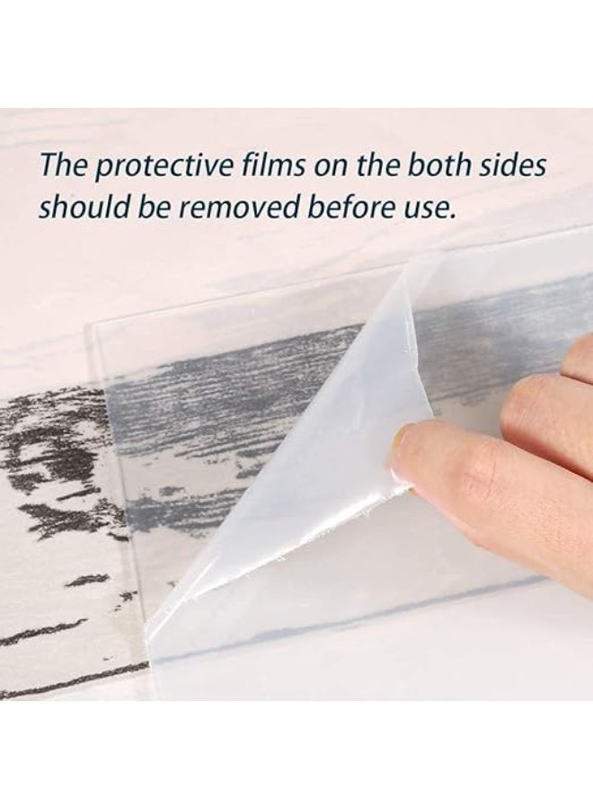 SM4U 10 Pieces Transparent Clear Acrylic Sheets 2 mm Thick for Picture Frame Glass Replacement, Table Signs, Calligraphy and Painting (20 x 30 cm)  - Image 4