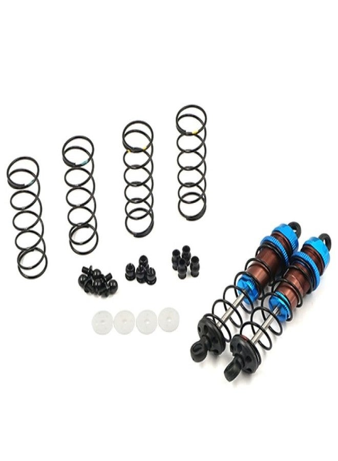 Yeah Racing BBG-0080BU Alum Big Bore Go 80mm Damper Set (2) Blue : 1/10 Buggy - Image 1