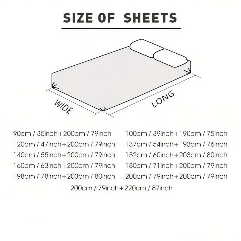 1pc Bamboo Fiber Comfortable 16 Inch Fitted Sheet Vibrant Blue Ultra Soft Breathable All Seasons Machine Washable for Bedroom Guest Room Dorm Hotel Everyday Use - Image 3