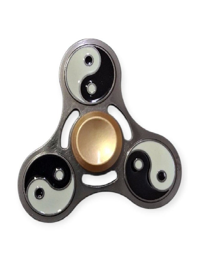Fidget Hand Spinner Metal Toy - High Speed Smooth Finger Spin Sensory Fidget Stress Relief Game Play for Kids & Adults