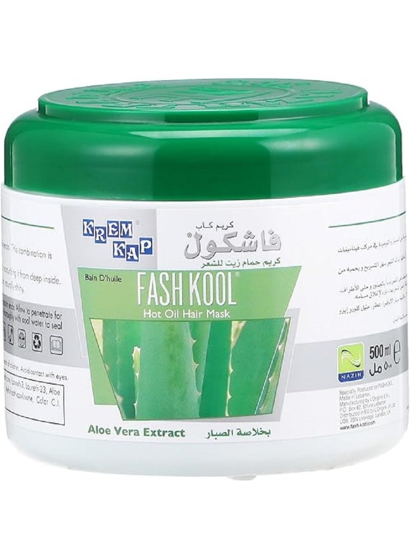 فاش كول فاشكول ماسك كريم حمام الزيت بخلاصة الصبار 500 مل ، 3032205 - Image 1