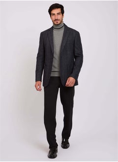 DALYDRESS Dalydress Men Wool Blazer With Sued Elbow Patch  - Image 2