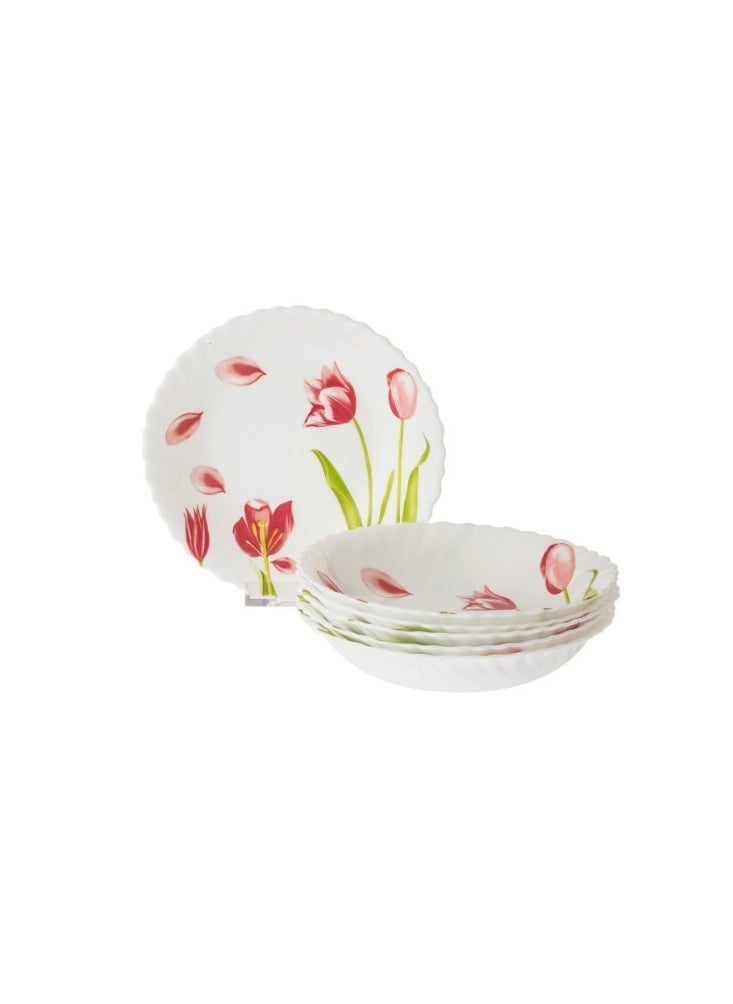 Dania Luminarc Dish Set, 6 Pieces, Size 20 Cm 