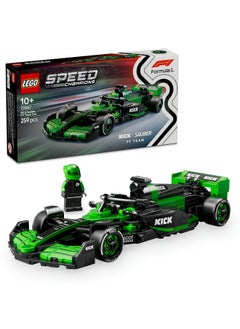 LEGO LEGO Speed Champions KICK Sauber F1 Team C44 Race Car 77247 Building Set (259 Pieces)  - Image 1