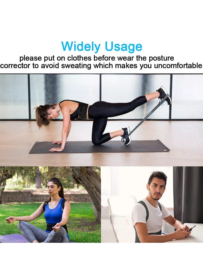 Posture Corrector for Men Women Back Brace Adjustable Straps Shoulder Support Trainer - Image 5