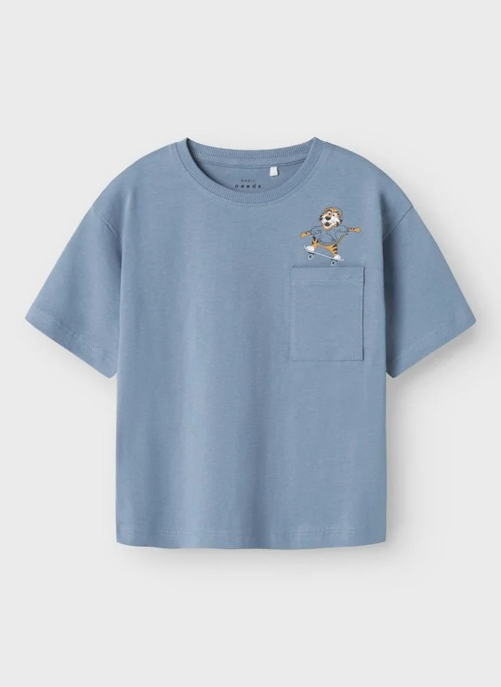 نيم ات Kids Graphic Crew Neck T-Shirt