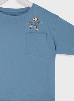 NAME IT Kids Graphic Crew Neck T-Shirt  - Image 3