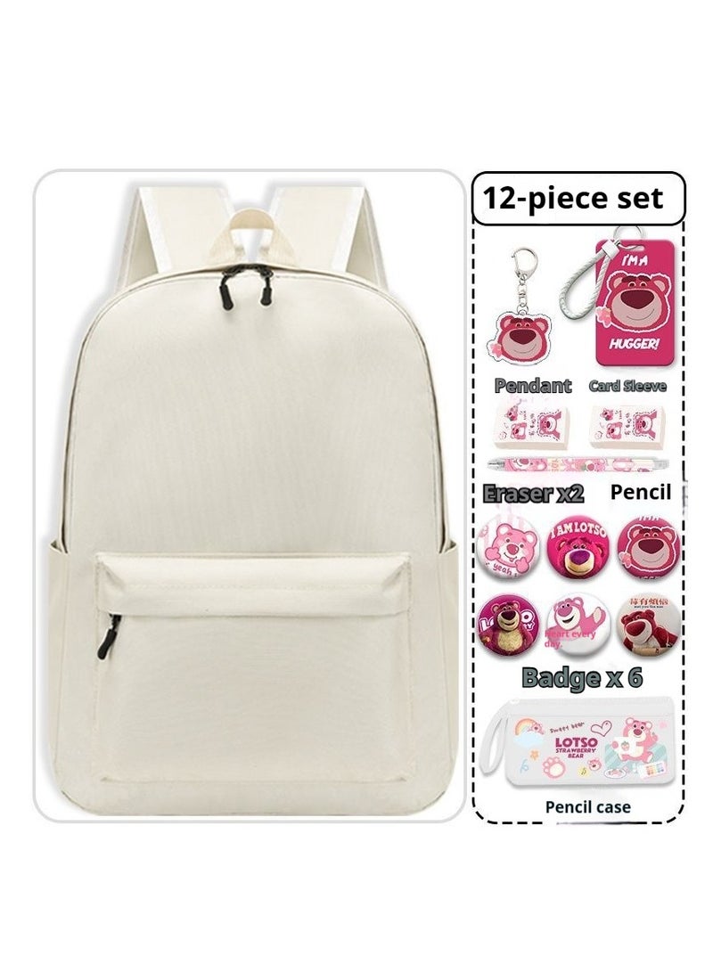 general 13-Piece Cartoon Lotso Backpack Set - Image 1
