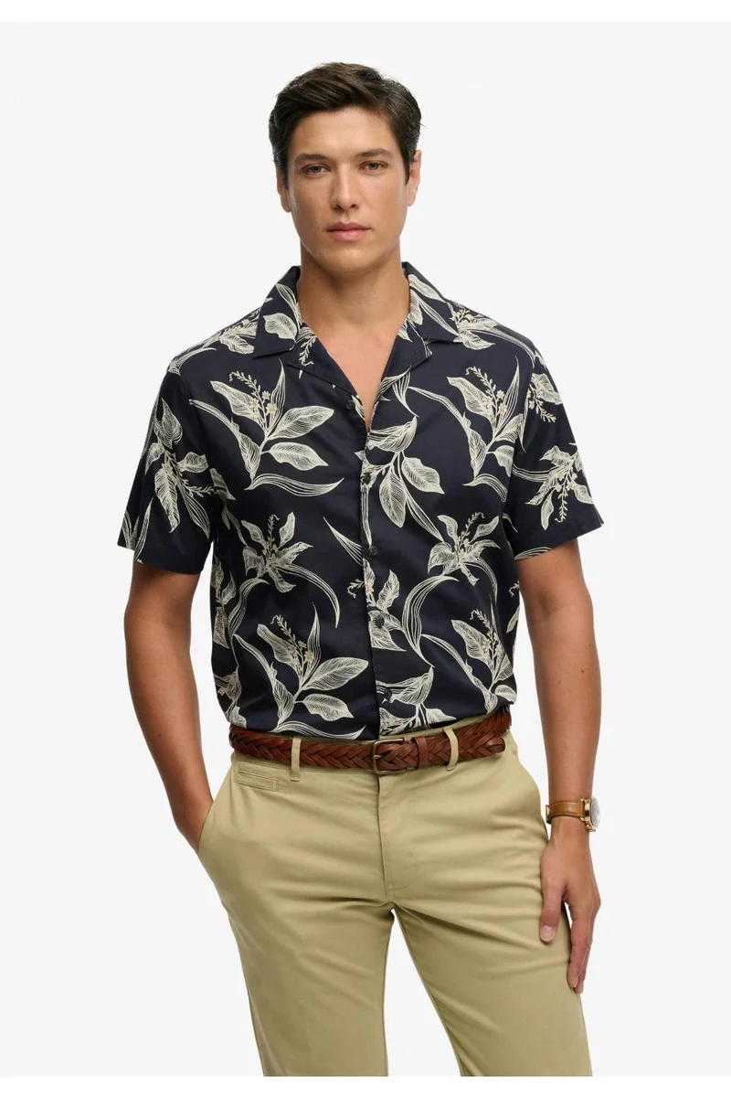 Superdry Hawaiian Print Short Sleeve Shirt