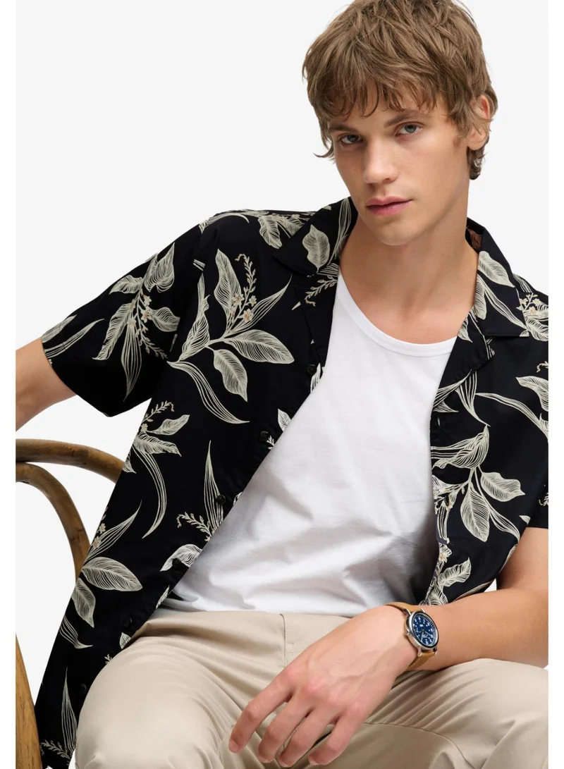 Superdry  Hawaiian Print Short Sleeve Shirt for Men | Best Price UAE