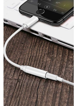 Velliw Lightning To Aux Converter Cable Apple Iphone 7 8 x 11 12 13 Compatible 3.5mm Aux Adapter  - Image 3
