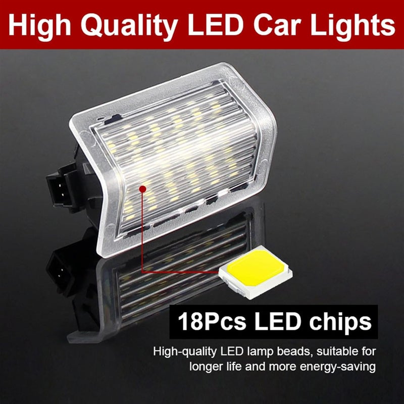 QASULER LED Courtesy Footwell Lights for Benz - Image 3