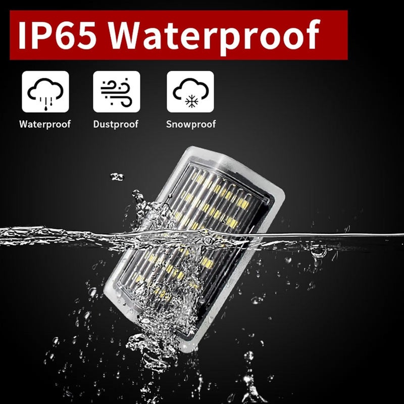 QASULER LED Courtesy Footwell Lights for Benz - Image 4
