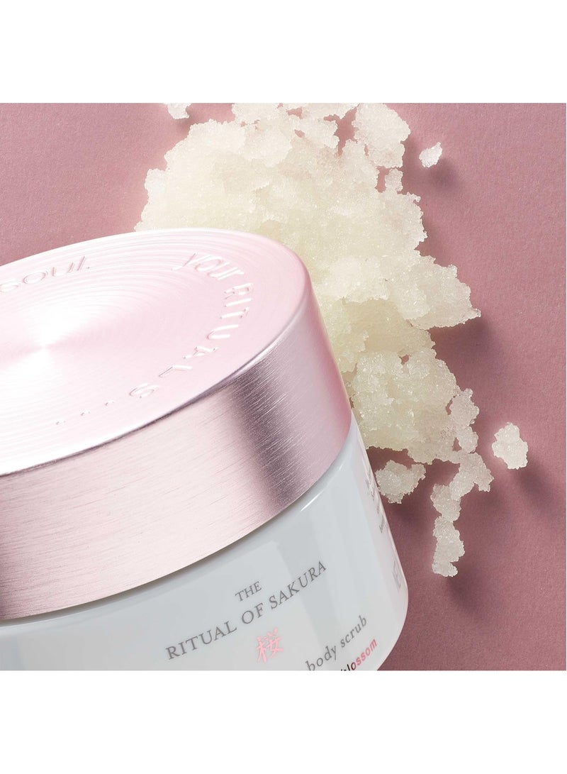 RITUALS Sakura Body Scrub – Exfoliating Sugar Scrub with Cherry Blossom & Rice Milk Extract for Smooth, Renewed, Radiant Skin, 250g / 8.8 oz - Image 2