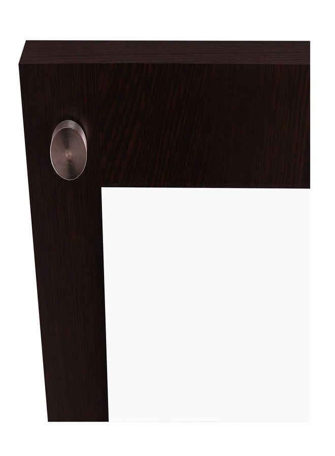 Captiver مرايا حمام بدون إطار مثبتة على الحائط من الخشب المصنّع من كابتيفير (50 × 40 سم، لون ونجي) - Image 5