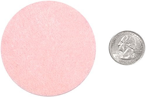Playfully Ever After Light Pink Craft Felt Circles (2.5 Inch - 46pc) - Image 2