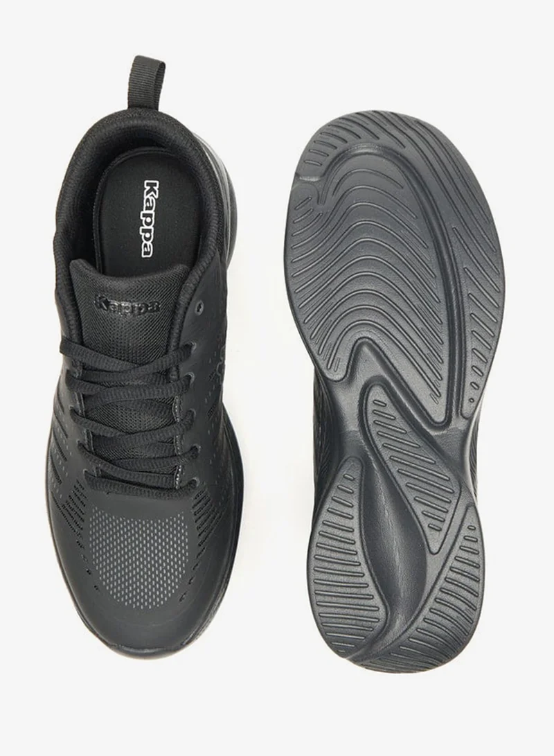 Kappa Women's Textured Sports Shoes with Lace-Up Closure