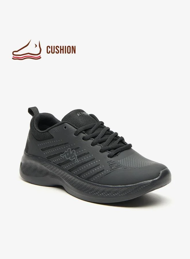 Kappa Textured School Sports Shoes With Lace-Up Closure