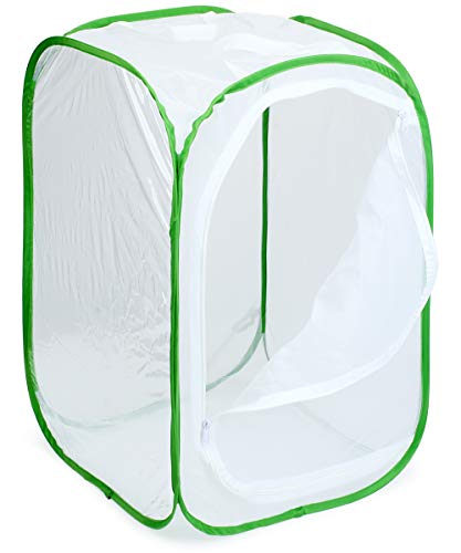 RESTCLOUD Professional Butterfly Habitat Insect Cage Caterpillar Enclosure Pop-up Polyester Bottom for Easier Clean - Image 4
