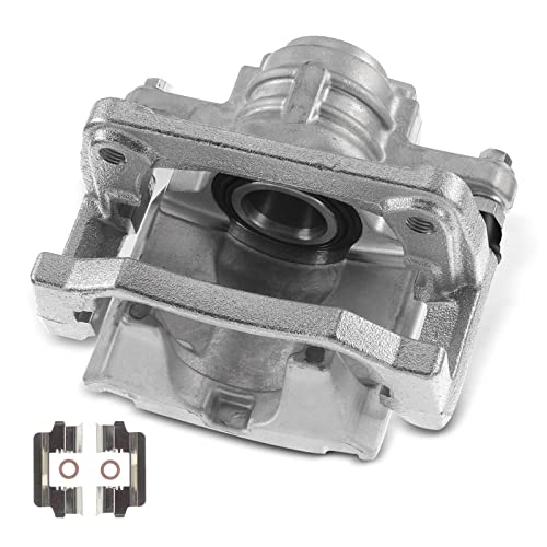 A-Premium Disc Brake Caliper Assembly with Bracket Compatible with Select Chevy and Pontiac Models - Caprice 2012-2016, SS 2014, G8 2008-2009, Sedan - Rear Left Driver Side - Image 1