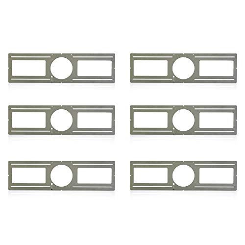 OHLECTRIC OhLectric Recessed LED Light Plate - Slim Light Kit Bracket - New Construction Light Mounting Plate with - Image 2