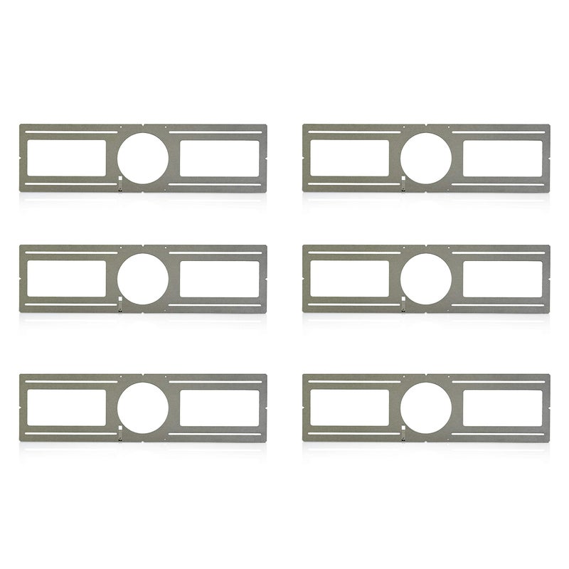 OHLECTRIC OhLectric Recessed LED Light Plate - Slim Light Kit Bracket - New Construction Light Mounting Plate with - Image 1