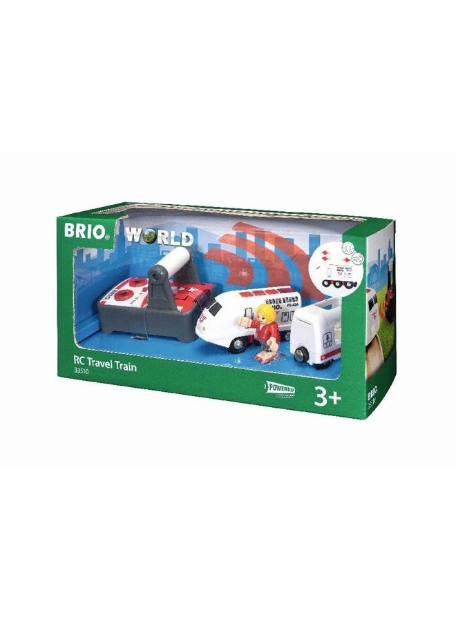 Brio Remote Control Travel Train - Kids Toy with Light and Sound Features | Battery Operated | Compatible with Wooden Railway Tracks | Perfect for Toddlers Age 3+ - Image 4