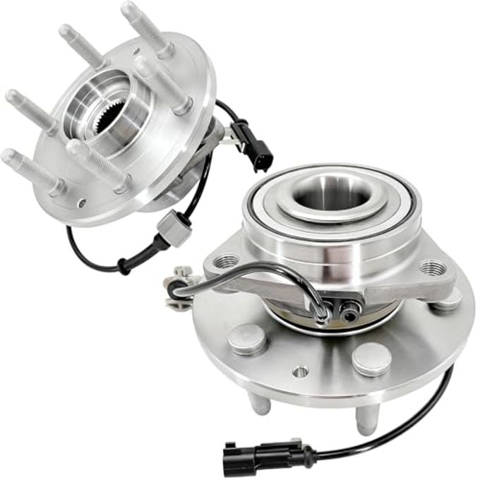 Aspligo 2Pcs 515160 Front Wheel Bearing Hub Assembly Fit For Chevy Silverado 1500(Ld) Suburban Tahoe 2014-2020, For Cadillac Xts Escalade(Esv), For Gmc Sierra 1500 Yukon(Xl) 2014-2020, 6 Lugs W/Abs - Image 4