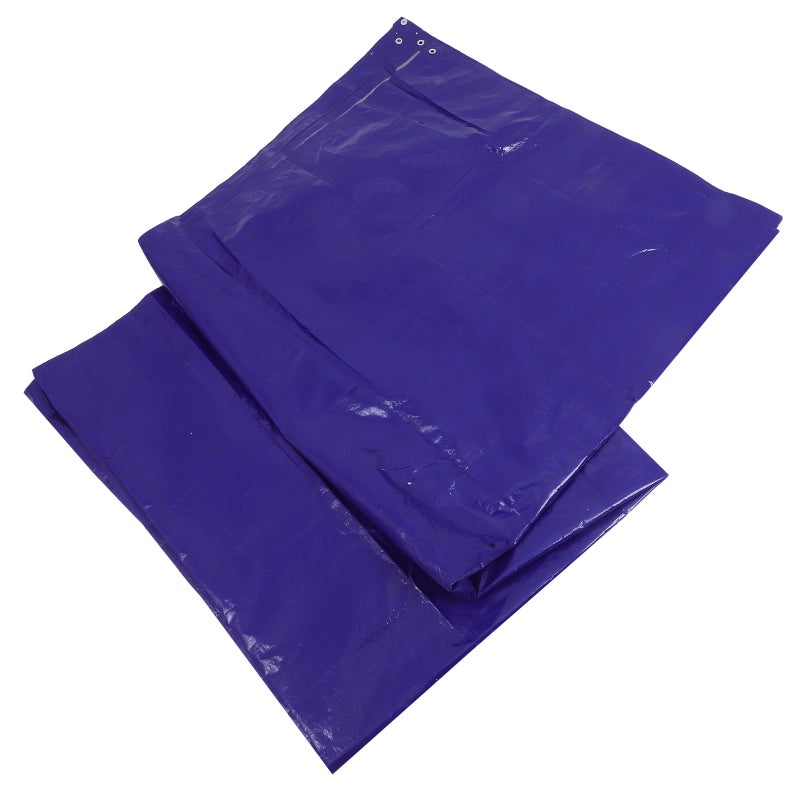 Outdoor Tarp with Metal Grommets Sun Shade and Rain Cover for Garden Patio Firewood Shelter and Camping Use 3mx5m - Image 1