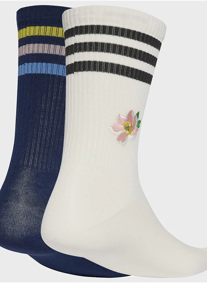 اديداس زوجان من جوارب adidas Originals x Liberty London Crew