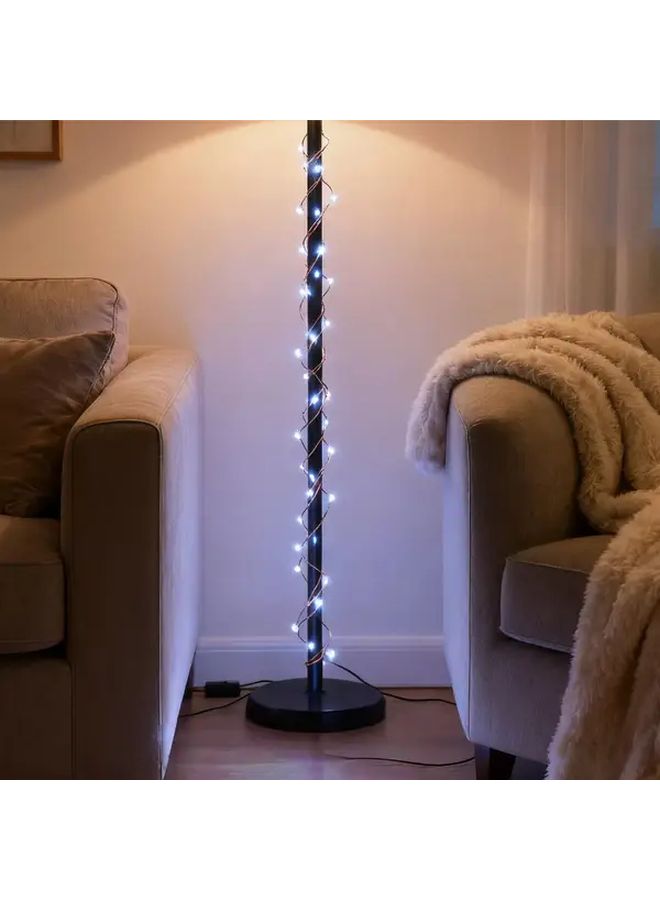1pc 100 LED USB Fairy String Lights Warm White 33ft Copper Wire Decor - Image 4