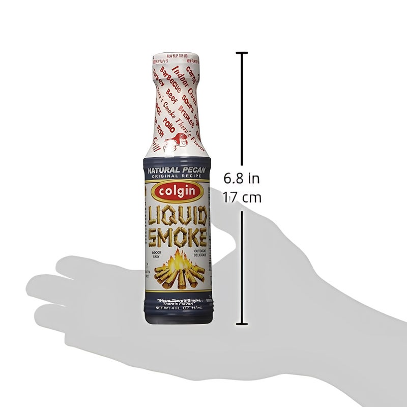 colgin دخان سائل كولجين، طبيعي بالكامل، جوز بيكان، زجاجة 4 أونصات - Image 4