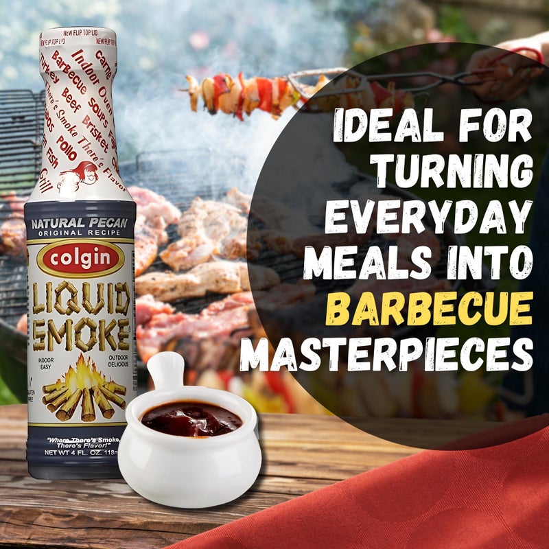 colgin دخان سائل كولجين، طبيعي بالكامل، جوز بيكان، زجاجة 4 أونصات - Image 5