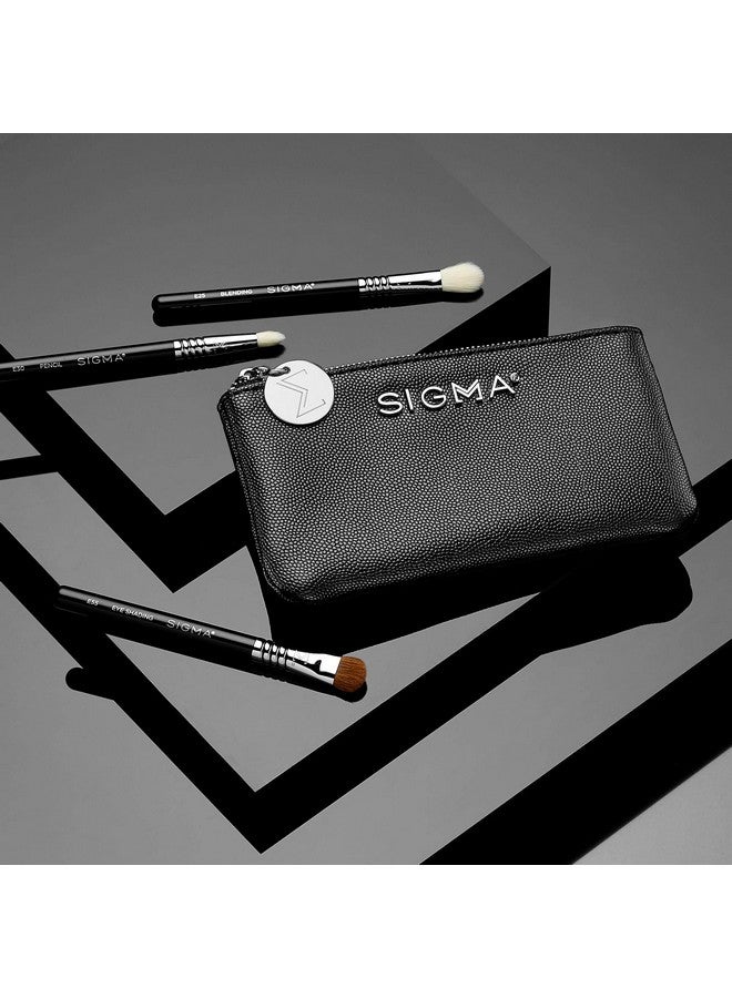 Sigma Beauty Sigma Beauty Glam 'N Go Mini Eye Brush Set, 3 Brushes and Beauty Bag - Image 4